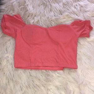 Diva Appared Junior’s Pink Crop Top